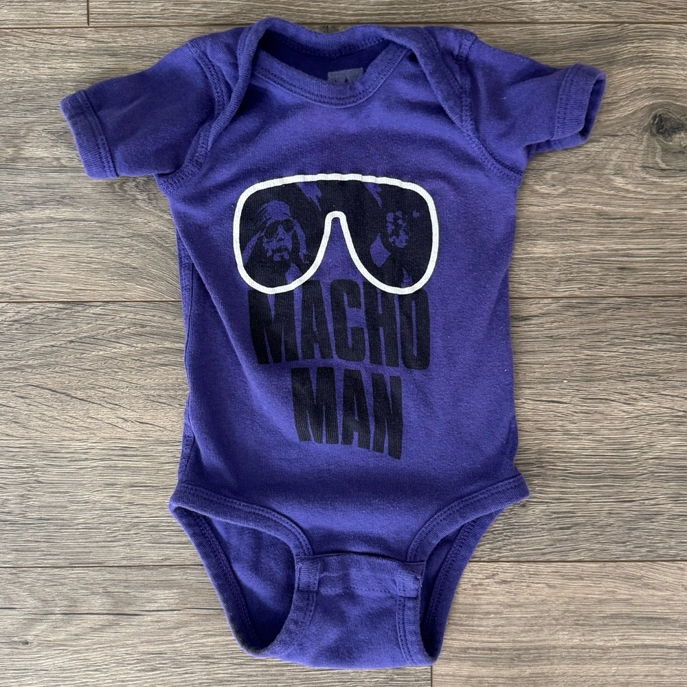 WWE WWF Macho Man Randy Savage Onesie